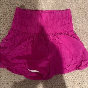 Free People Fuchsia Shorts